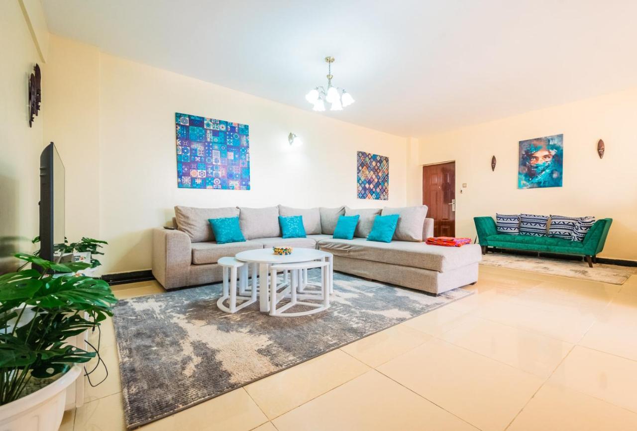 Art-Inspired 3Br Apartment Nairobi Exterior foto